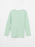 LC Waikiki Crew Neck Printed Long Sleeve Boy T-shirt